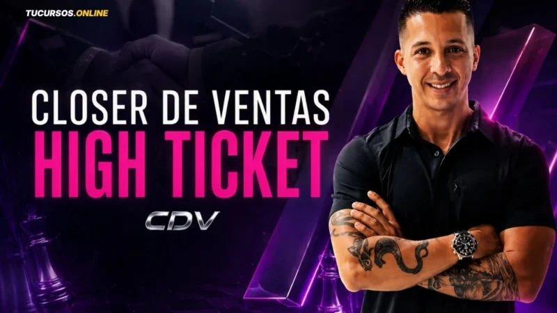 Curso Barato Closer de Ventas High Ticket de Tiburón Daniel