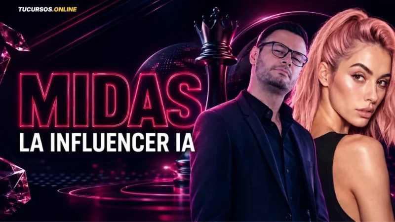 Curso barato Midas – La Influencer IA de Diego Osorio