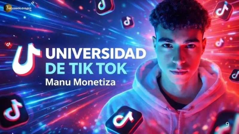 Curso barato Universidad de Tiktok de Manuel Bravo