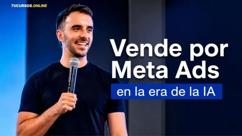 Curso barato Vende por Meta Ads 2026 en la era de la IA de Felipe Vergara