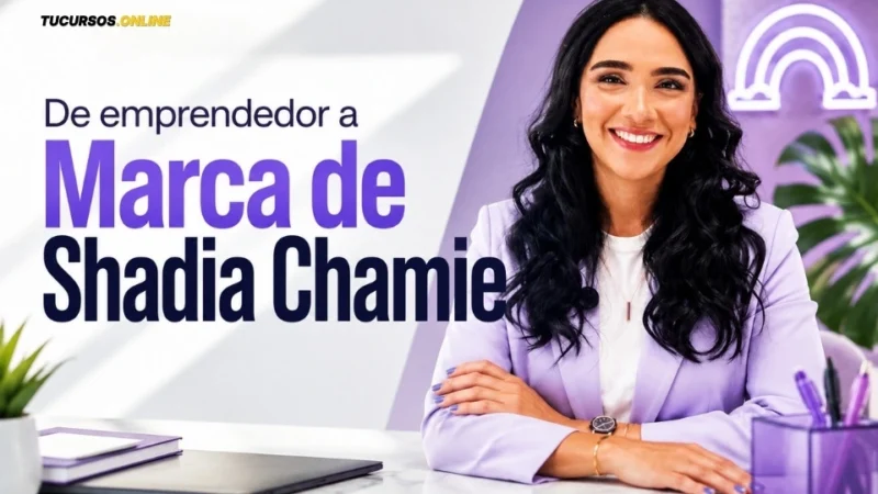 Curso Barato De emprendedor a Marca de Shadia Chamie