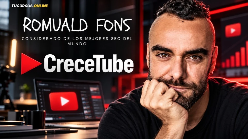 Curso barato CreceTube 2026 de Romuald Fons